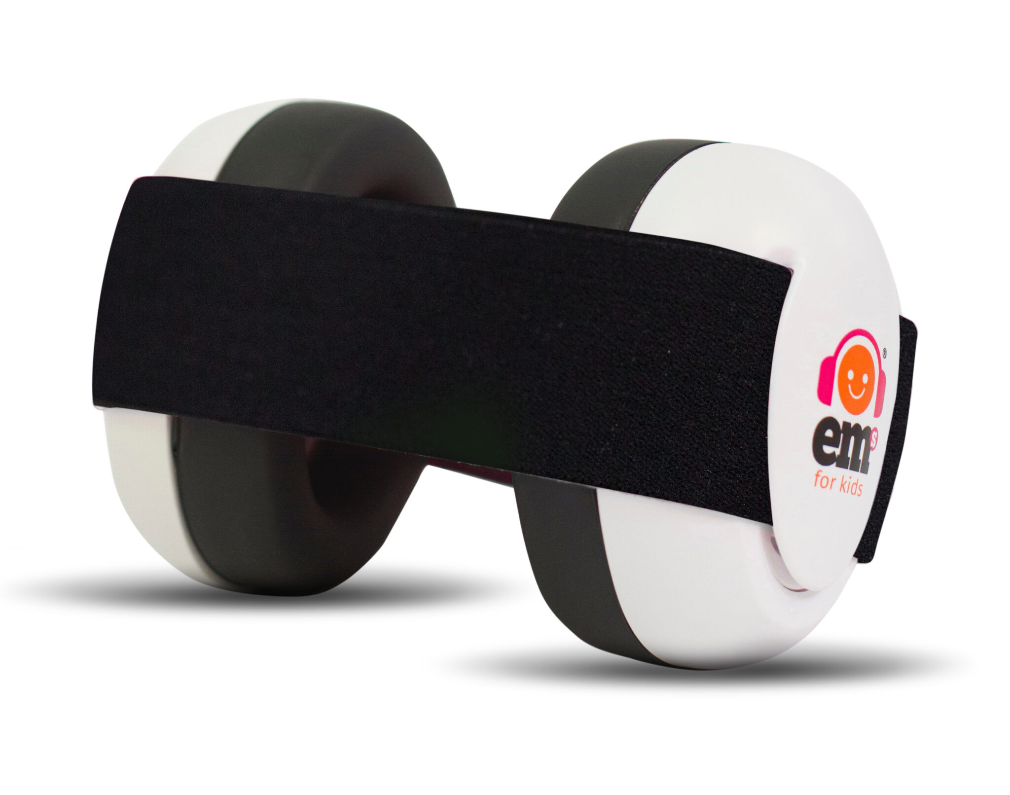 BABY Earmuffs Black on White Ems for Kids Earmuffs