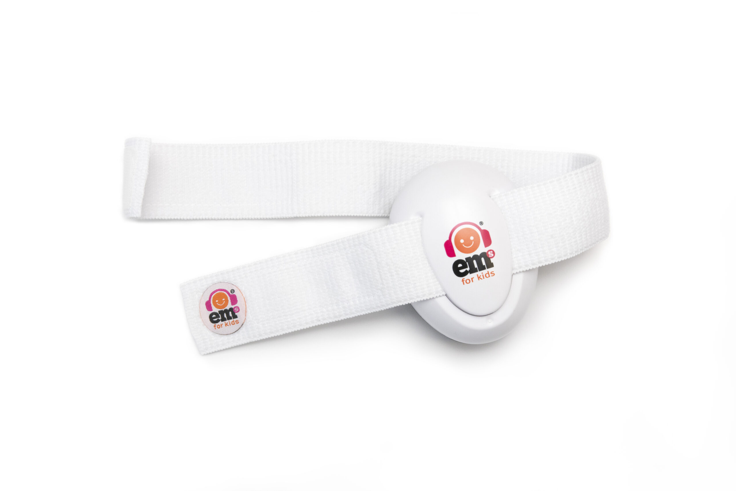 Ems for Kids Baby Earmuffs White with White Headband Ems for Kids