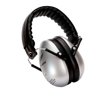 Ems for Kids Earmuffs - All Blacks Rugby Silver