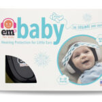 Black Baby Earmuffs in Box